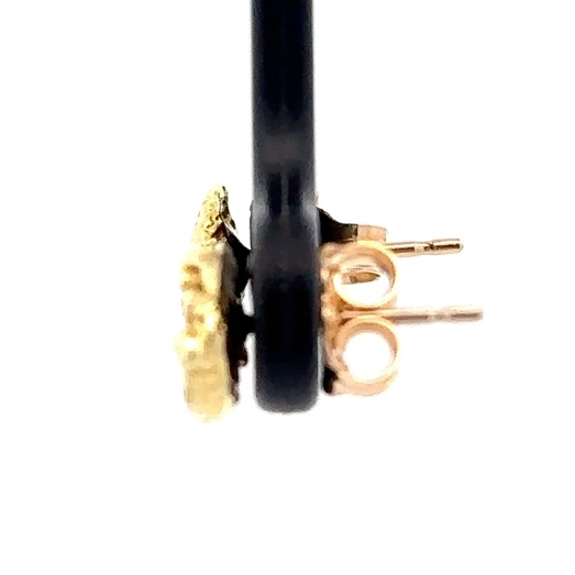 Gold Nugget Post Earrings 531571 - Image 2