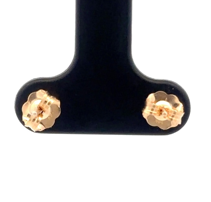 Gold Nugget Post Earrings 531571 - Image 3