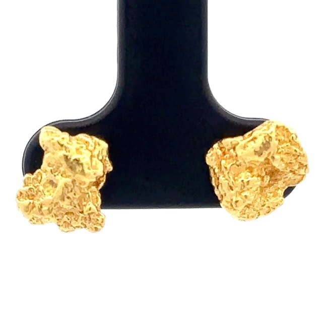 Gold Nugget Post Earrings 531572