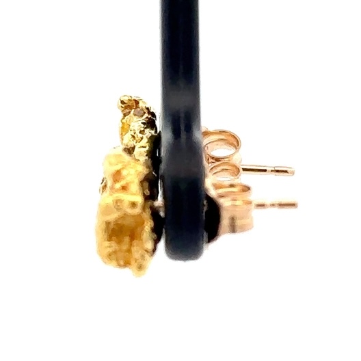 Gold Nugget Post Earrings 540020 - Image 2