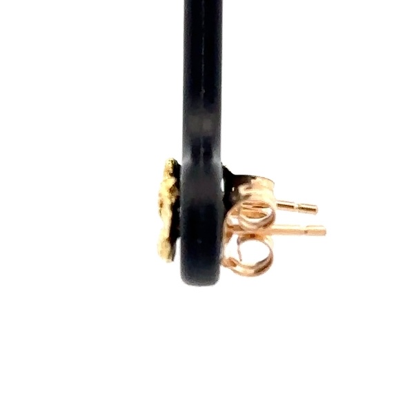 Gold Nugget Post Earrings 540021 - Image 4