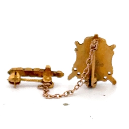 Estate 10k DeMolay Past Master Councilor Pin - Image 3