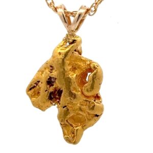 15.7 Grams Gold Nugget Pendant P101