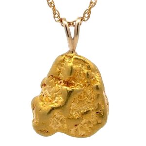 35.6 Gram Gold Nugget Pendant P22.9