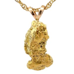 16.9 Grams Gold Nugget Pendant P109X