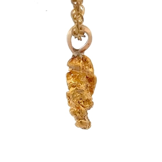 2 Gram Gold Nugget Pendant P1.3 - Image 2