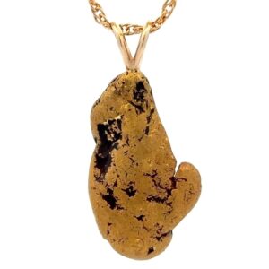 23.6 Gram Gold Nugget Pendant P152