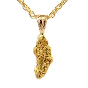 5.1 Gram Gold Nugget Pendant P33X