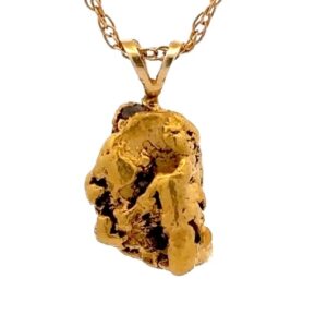 6.2 Gram Gold Nugget Pendant P40