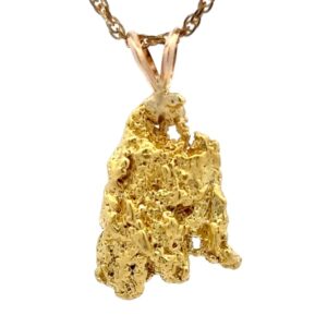 10.8 Gram Gold Nugget Pendant P70X
