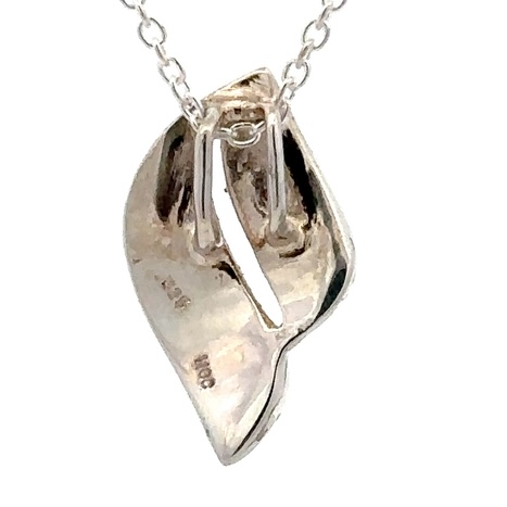 Sterling Silver & Gold Nugget Pendant PN645NSS - Image 3