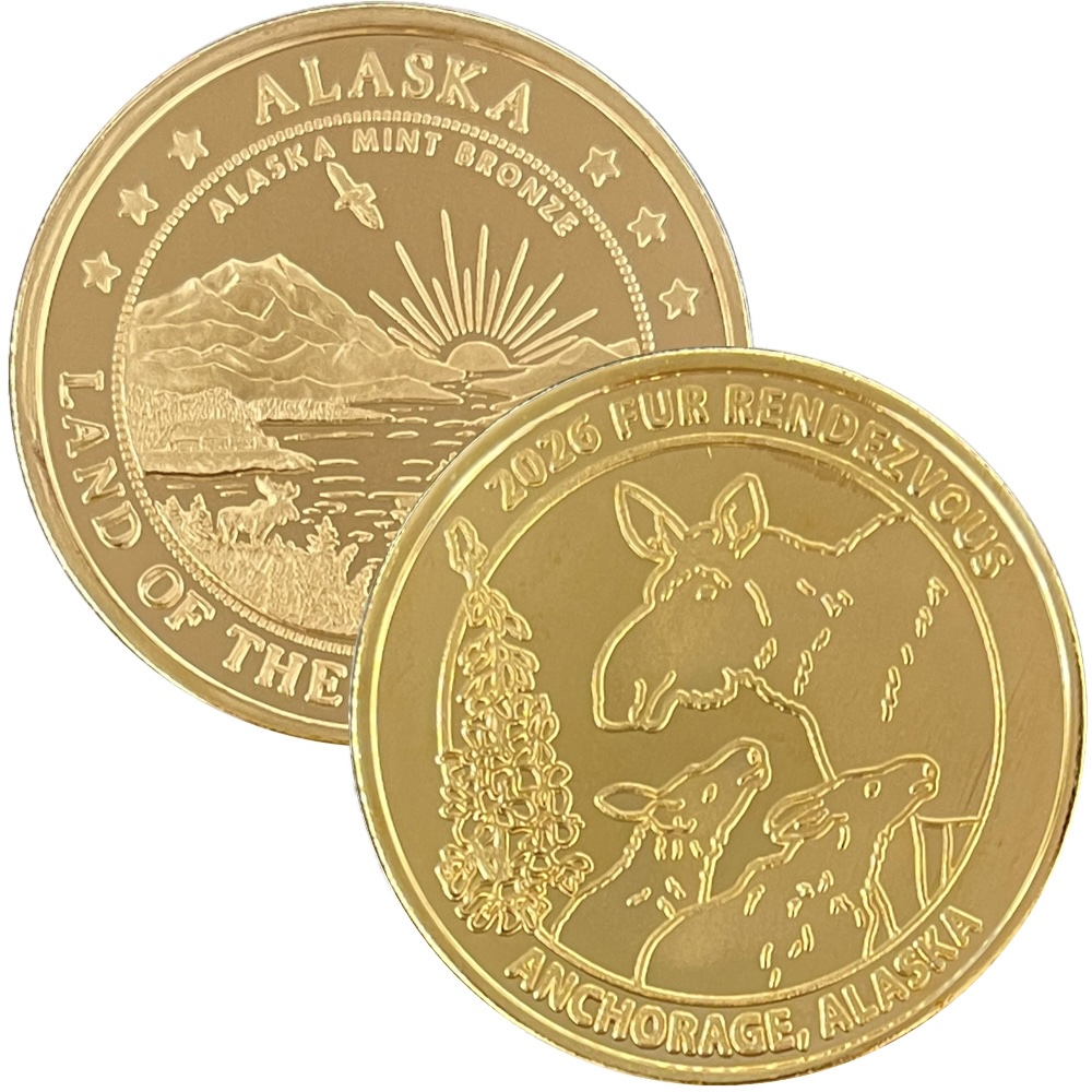 2026 Official Fur Rondy Medallion - Image 5