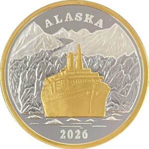2026 Alaskan Cruise Ship Medallion