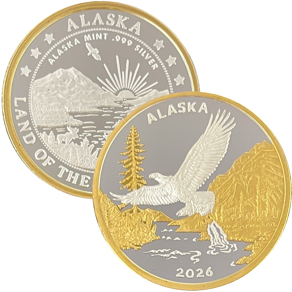 2026 Alaskan Eagle Medallion - Image 3