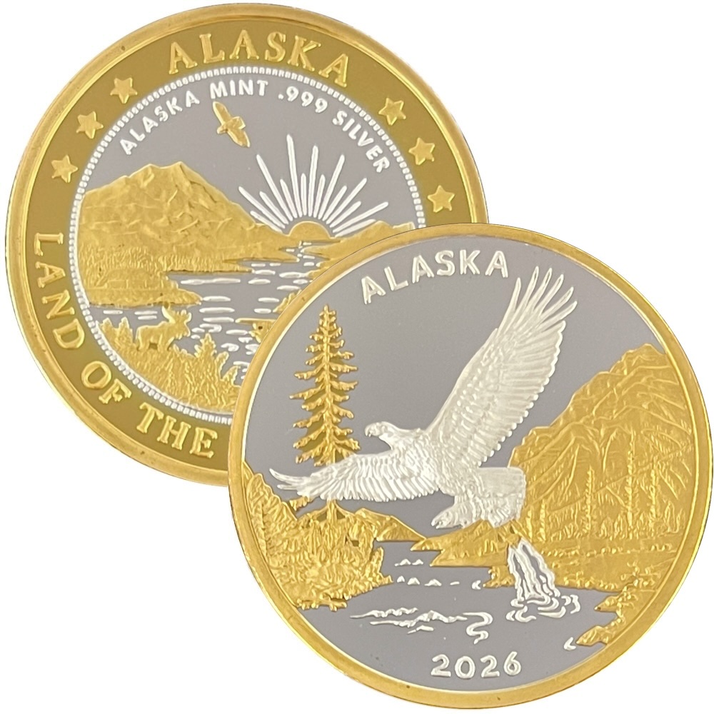 2026 Alaskan Eagle Medallion - Image 2