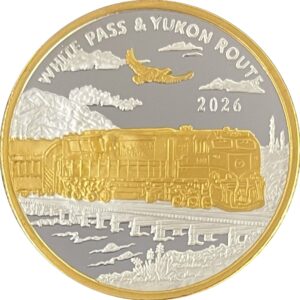 2026 Official White Pass & Yukon Route Medallion