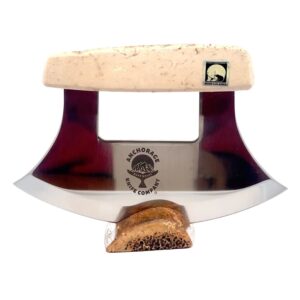 Fossilized Walrus Jawbone Ulu