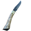 Oosik Handle Damascus Knife