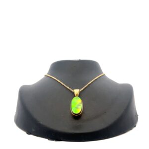 Ammoliter Vermeil Oval Pendant PGPAMLITLGOVAL