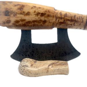 Artifact Axe Head Damascus Ulu