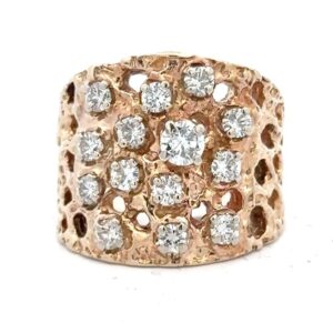 Diamond Cluster Ladies Estate Ring 078200