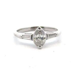 Ladies Estate Diamond Ring 078253
