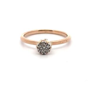 Lady's Diamond Cluster Estate Ring 078265