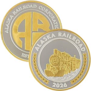 2026 Official Alaska Railroad Medallion