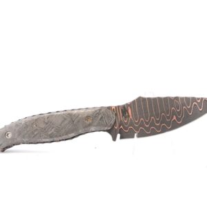 The Denali With Copper Damascus & Meteorite 7589