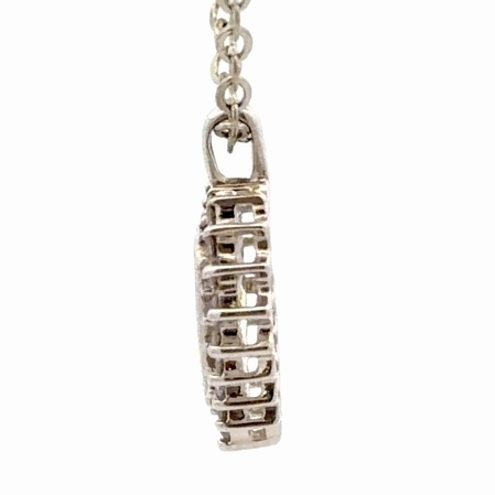 Lady's Diamond Heart Estate Pendant 002120 - Image 2