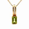 Peridot Lady's Estate Pendants 074091