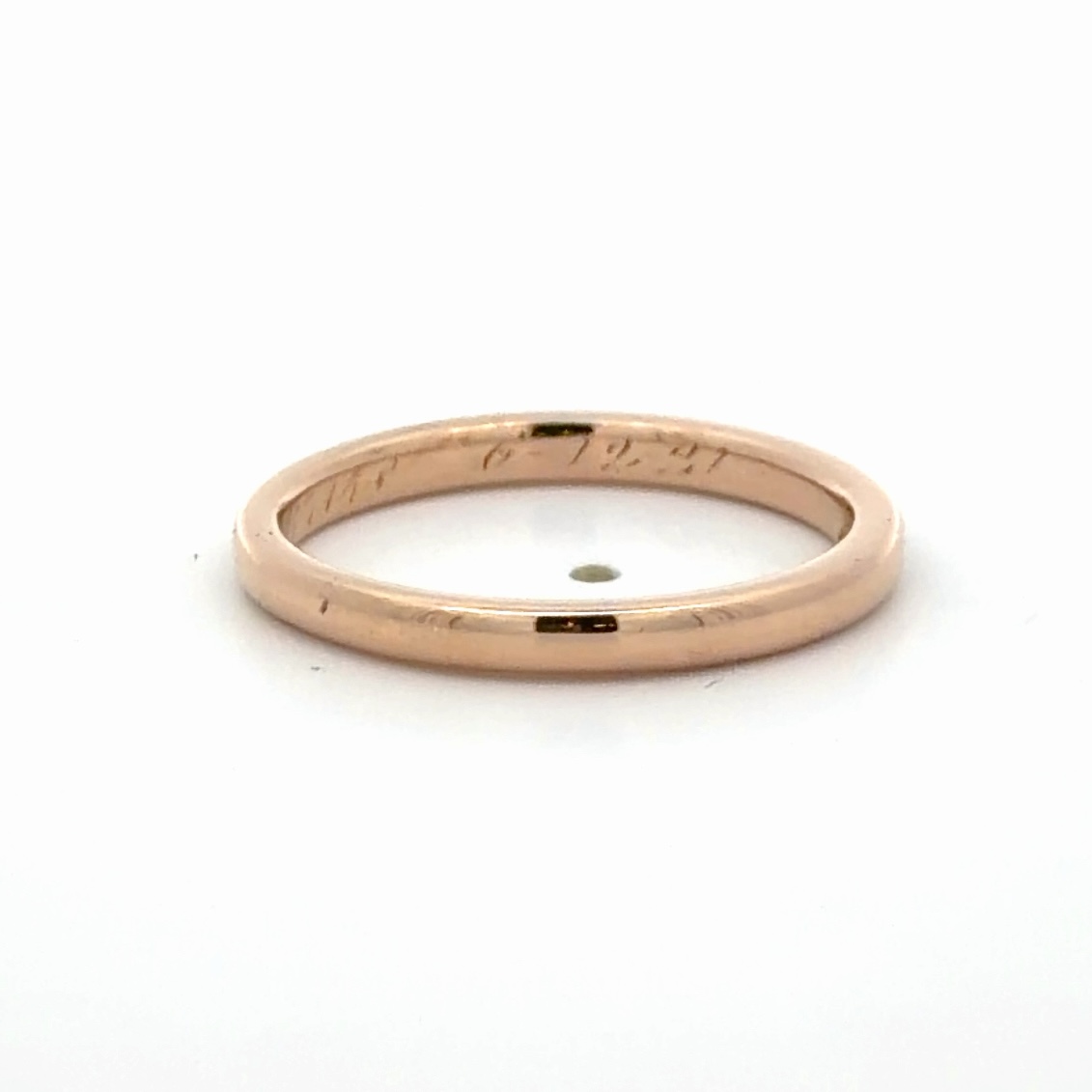 Lady's Gold Estate Band 078051 - Image 2