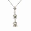 Lady's 14K Diamond Estate Pendant 078345